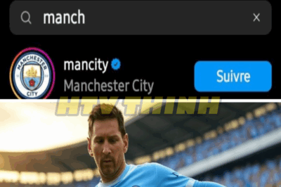 ⚽️🔥 Is Messi About to Shock the World by Joining Manchester City? The Buzz That’s Taking Over Football!