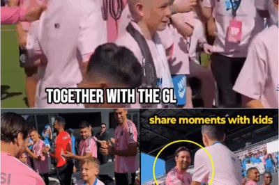 🌟💖 MESSI Makes Dreams Come True for Seriously Ill Children Before Training – A Heartwarming Moment Ahead of Columbus Crew Clash! ⚽✨