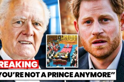 🚨😱 Prince Harry GOES NUTS as House of Lords Pushes to STRIP His Royal Titles – Royal Drama Explodes! 👑🔥