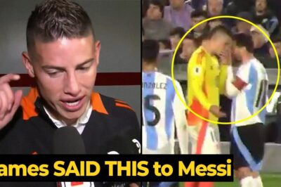 🎤 James Rodriguez Drops Bombshell Comment on What REALLY Happened with Messi During the Game! 😲