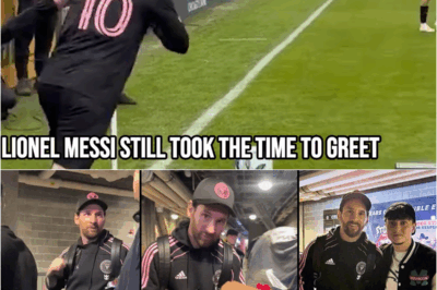 📹✨ UNSEEN FOOTAGE: Messi’s Humble Chat with Fans After Chicago Match Will Melt Your Heart! ❤️⚽