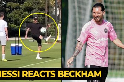 🔥 Beckham Relentlessly Shows Messi This Secret Move in Final Training Before Columbus Crew Clash – What Happens Next Is Shocking! ⚽😱