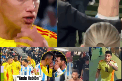 🔥 You Missed This! The Messi vs James Brawl Continued in the Tunnel – Watch Everything That Went Down! 😱👊