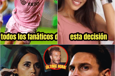 🚨 BREAKING: Messi Accepts Million-Dollar Contract to Drive Wedge Between Antonella and Beckham – Drama Ends Badly! 💥😱
