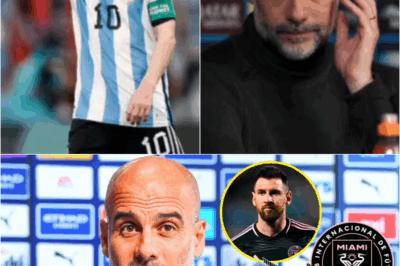 🚨🔥 UNEXPECTED BOMBSHELL! Guardiola’s SHOCKING Words About Messi Today Leave Fans Speechless! ⚽😲