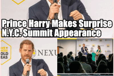 Prince Harry makes surprise appearance at Nexus Global Summit in New York City, highlighting his evolving role in global philanthropy and mental health advocacy