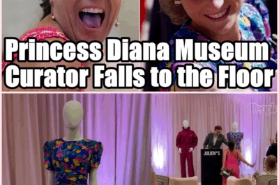 Princess Diana museum curator stunned after winning iconic “caring” dress at auction, revealing untold stories behind the legendary garment