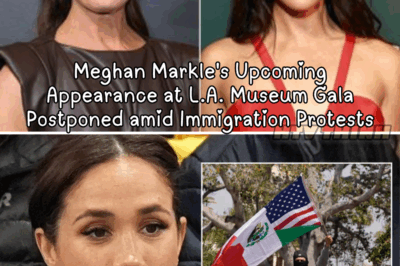 Meghan Markle’s high-profile LA gala appearance abruptly canceled amid political protests—what was she really planning to reveal on the red carpet?