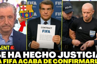 🚨 FIFA’s Shocking Decision: Laporta Breaks Silence After Referee Arrest in Barça vs Inter Scandal! ⚽🔥