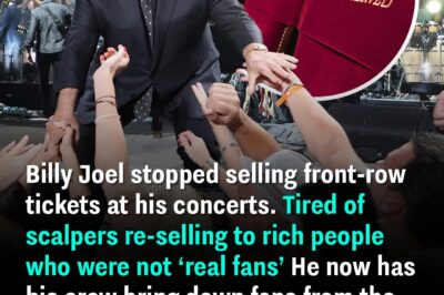 Billt Joel stopped selling front-row tickets at his concert
