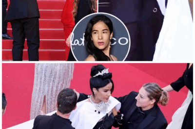 Cannes Red Carpet CHAOS: Security Guard Scolded by Kelly Rowland Now SHOVED by Actress in Jesus Gown