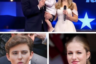 America’s Got Talent in SHOCK: Barron Trump and Princess Leonor Appear with ‘Son’ for a Mysterious Song — The Lyrics Carried a Hidden Warning That Stunned the Crowd 😱🚨
