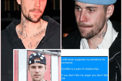Justin Bieber’s Explosive Text Fight With a Close Friend Leaves Him “Traumatized” as Old Anger Issues Resurface in Emotional Breakdown Behind the Scenes