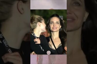 EXCLUSIVE LAST NIGHT ANGELINA JOLIE SHILOH PITT @ MANESKIN CONCERT ROME NEW