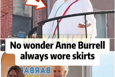 It’s not surprising that Anne Burrell consistently chose to wear skirts.
