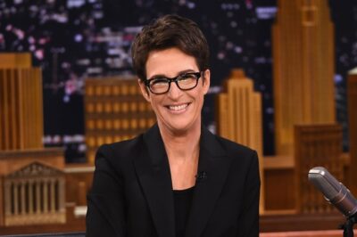 Rachel Maddow Ends Her 100-Day MSNBC Run by Laughing One Last Time