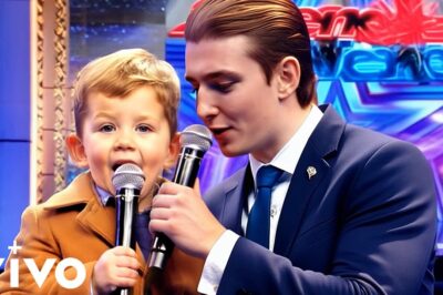Elon Musk’s son X and Barron Trump singing live ‘I Like My Suitcase’ on America’s Got Talent