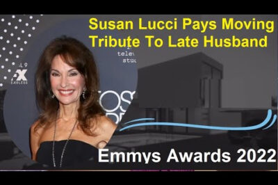 Susan Lucci Pays Moving Tribute To Late Husband As She Introduces In Memoriam Montage At Emmys Award