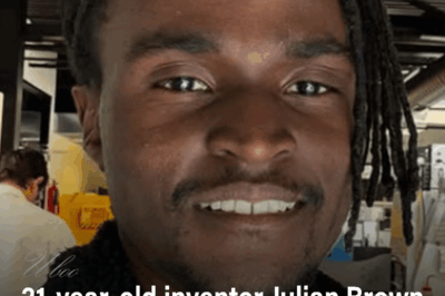 21-year-old inventor Julian Brown, who vanished earlier this month from Metro Atlantic found.