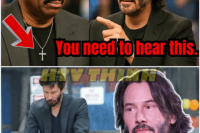 🌈 – Talk show host Steve Harvey cries after emotional message from Keanu Reeves