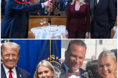 🌈 – Karoline Leavitt with Her Husband EXPELLED by Liberal Manager, 7 Minutes Later the Restaurant Falls