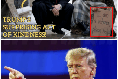 ♌ – Trump Notices a Homeless Veteran; What He Does Next Surprises Everyone!