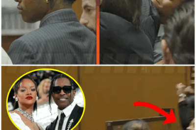 ♌ – A$AP Rocky jumps and Hug CRYING Rihanna After NOT GUILTY Verdict.