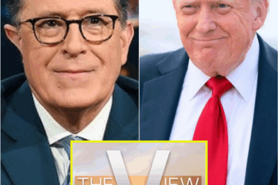😱 “The View Can’t Take It Anymore—Trump’s Relentless Takedown of Colbert on Live TV Forces Hosts to Step In: ‘This Is Getting Cruel’” 💣🎤