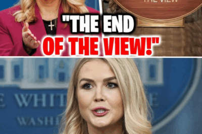 From Laughter to Chaos: Karoline Leavitt’s Stunning Move Leaves The View Reeling!