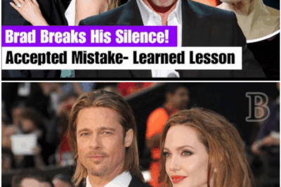 🚨 “I Messed Up” – Brad Pitt Comes Clean About What Really Happened With Angelina Jolie 💥
