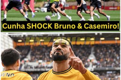 Matheus Cunha Cheeky SKILLS Humiliated Bruno Fernandes, Mazraoui & Casemiro in Day 2 of Training – HTT