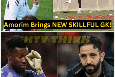 Amorim BRINGS New SKILLFUL GOALKEEPER to training to replace injured Onana ahead of Pre-season – HTT