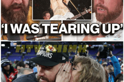 You Looked Like You Were in Love!’: Jason Confronts Travis Kelce About His Emotional Reaction to Taylor Swift’s Eras Tour Debut” 💞🎶😭