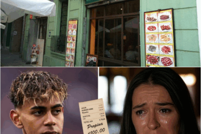 💔 The Emotional Moment a Waitress Gave Lamine Yamal the Bill—Prepare to Be Moved Beyond Words! 😲⚽🍽️