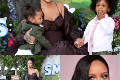 🎥 Rihanna BRINGS THE FAMILY to “Smurfs” Premiere – You Won’t Believe How Grown Her Sons Look! 😍🍼