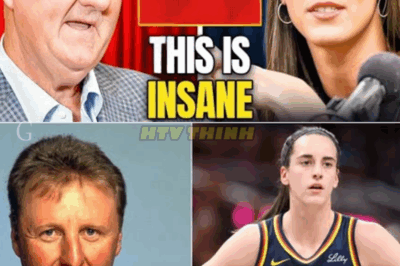 Larry Bird Shakes World After He Grabs Caitlin Clark’s Mic On Live TV… Just Watch Her Reaction