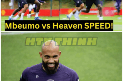 Moment Bryan Mbeumo DID THIS to Ayden Heaven during his FIRST TRAINING with Manchester United – HTT