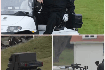 Snipers, Steel, and a Presidential Golf Cart: Trump’s Return to Turnberry Triggers Military-Style Security Lockdow