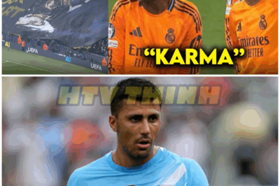 Vinicius jr Bellingham and Mbappe Laughing at Manchester City and Rodri After Win – HTT