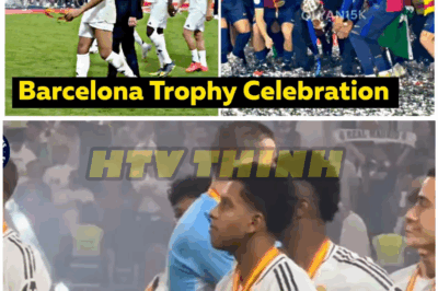 💔 Mbappé’s Heartbreaking Reaction to Barcelona’s Triumphant Celebration in Spanish Super Cup Final – The Moment That Broke Him! 😢⚽