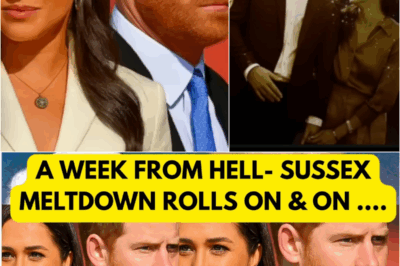 🔥 A WEEK FROM HELL! Shocking Behind-the-Scenes Drama Unfolds in Sussex Camp – Secrets Finally Revealed! #Meghan #PrinceHarry #Royal 😱