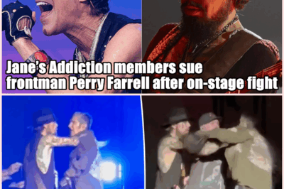 Jane’s Addiction Implodes: Bandmates Sue Perry Farrell After On-Stage Blowup, Frontman Fires Back with His Own Lawsuit