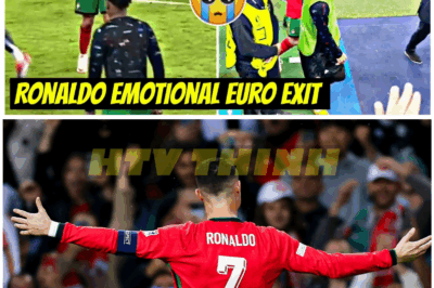 💔 Cristiano Ronaldo on the Verge of Tears After Portugal’s Heartbreaking Euro Exit Against France – A Moment of Pure Emotion! 😢⚽