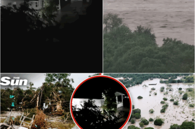 😱 Horrifying Moment Cabin Is Swept Away in Deadly Texas Floods – Caught on Camera! 🌊🔥