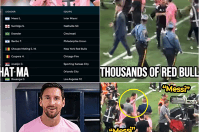 🔥 Tens of Thousands of Red Bulls Fans Salute MESSI After Historic Game—He Shatters Ronaldo’s Records! ⚽🏆