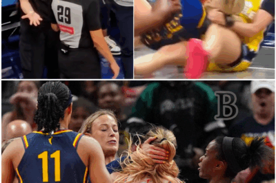 🔥 “Caitlin Clark EXPLODES Over Flagrant Foul Call as Sophie Cunningham Goes FULL WWE in Wild Brawl 😱🏀💥”