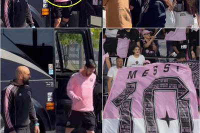 😍⚡ Messi Receives Massive Cheers from San Jose Fans as He Prepares to Face Earthquakes in Epic Battle! ⚽️🔥
