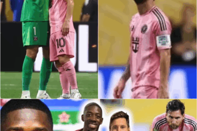 🔥 Dembélé Surrenders to Messi After Crushing 4-0 Defeat – What He Said Shocked Everyone! 😱⚽