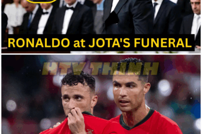 Cristiano Ronaldo couldn’t hold back Tears as he arrive to Diogo Jota funeral, But look at REACTION – HTT