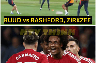 Van Nistelrooy yelled ‘DON’T BE LAZY!’ at Rashford & ZIRKZEE during training for Fulham – HTT